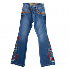 Calça Infantil West Dust Jeans Médio Bootcut - REF: CL 26411