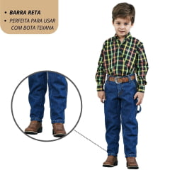 Calça Jeans Infantil Dock's Carpinteira Stone Ref.02452044