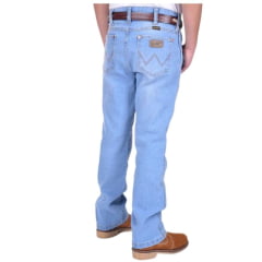Calça Jeans Wrangler Infantil Delavê Elastic Waistband