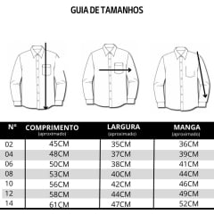 Camisa Infantil Radade Bordada Fast Bull Brands Preto Ref:3197