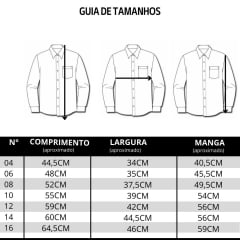 Camisa Infantil Juvenil MX72 Country Manga Longa Xadrez Mini Marinho/Branco - Ref:26054