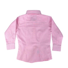 Camisa Infantil Laço Forte Xadrez Manga Longa Xadrez Ref2025 - Escolha a cor