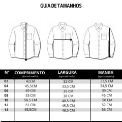 Camisa Infantil Texas Farm Marinho De Competição Manga Longa Com Bordados Em Bege - CPMINI001/CPTEEN001