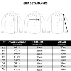 Camisa Infantil Txc Tricoline Xadrez Manga Longa Azul Marinho E Branco Com Logo Bordado Vermelho Bolso Ref:2705LI