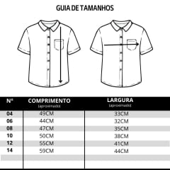 Camisa Polo Infantil Texas Farm Buckaroo Manga Curta Preto Logo Branco e Bandeira Ref:CPMMINI CPMTEEN0001