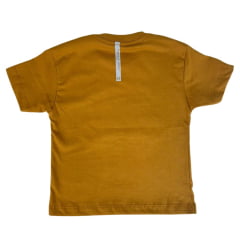 Camiseta Infantil Laço Forte Masculina Caramelo Estampada Ref:1720