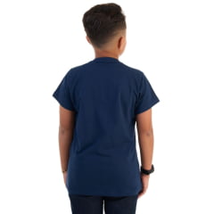 Camiseta Infantil Ox Horns Azul Marinho Estampada American Ref:5303