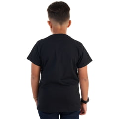 Camiseta Infantil Ox Horns Preto Estampada American Ref:5301