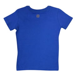 Camiseta Infantil TXC Azul Royal Classic Regular Manga Curta C/ Logo Em Laranja REF: 192145I