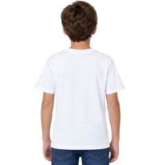 Camiseta Infantil Wrangler T-Shirt Junior Branca Com Estampa REF:WMJ5633BR