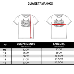 Camiseta Infantil Wrangler T-Shirt Junior Branca Com Estampa REF:WMJ5633BR
