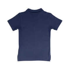Camiseta Polo Masculina Levi's Infantil Azul Marinho 0015