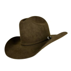 Chapéu Country Infantil Eldorado Lã Marrom Carneira Elástica Ref EC380.1