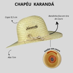 Chapéu Infantil Karandá Pantaneiro Especial