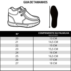 Coturno Destroyer Infantil Walk Baby Couro Café Solado Marrom Ref:026-001-001-C