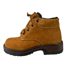 Coturno Infantil Zboots Nobuck Castor - Ref. J738