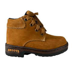 Coturno Infantil Zboots Nobuck Castor - Ref. J738
