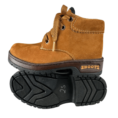 Coturno Infantil Zboots Nobuck Castor - Ref. J738