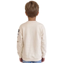 Moletom Infantil Juvenil Texas Farm Race Start Gola Careca Off White REF:-MTCMINI004/MTCTTEEN004