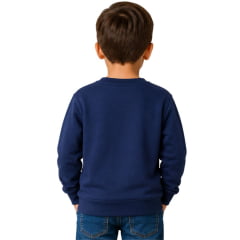 Moletom Infantil Texas Farm Lifestyle Azul Marinho Estampa Branco REF:MTCMINI002/MTCTEEN002