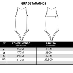 Body Feminino Miss Country Básico Sem Manga Com Logo Preto Ref:003277