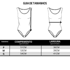Body Feminino Os Moiadeiros Sem Manga Gola Canoa Chumbo Com Logo Em Couro Ref:BF156