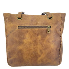 Bolsa Feminina Goyazes Couro Dallas Ocre Ref: B-2303-4