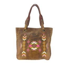 Bolsa Feminina Goyazes Couro Dallas Ocre Ref: B-2303-4