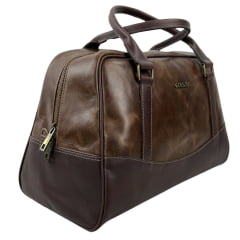 Bolsa Feminina Goyazes Couro Mustang Tabaco/Café - REF: B-2302-3