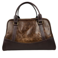 Bolsa Feminina Goyazes Couro Mustang Tabaco/Café - REF: B-2302-3