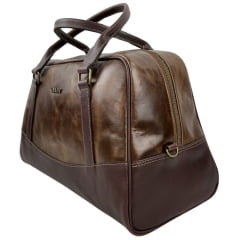 Bolsa Feminina Goyazes Couro Mustang Tabaco/Café - REF: B-2302-3