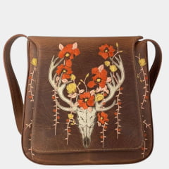 Bolsa Feminina Goyazes Dallas Terra Com Bordado Ref:B-2402-2