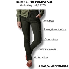 Bombacha Feminina Pampa Sul Castelhana - Ref. 25731 - Várias Cores