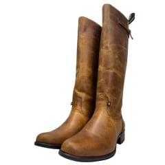 Bota Gaúcha Feminina Beretta Fossil Castor Solado Montana Ref: 3006