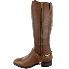 Bota Montaria Feminina Kedoll Macadamia Com Detalhes Bridão Removível Ref: 3915
