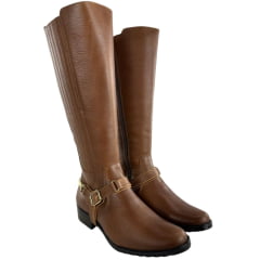 Bota Montaria Feminina Kedoll Macadamia Com Detalhes Bridão Removível Ref: 3915