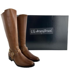 Bota Montaria Feminina Kedoll Macadamia Com Detalhes Bridão Removível Ref: 3915