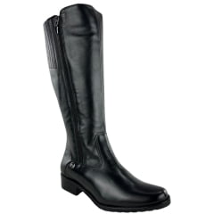 Bota Montaria Feminina Kedoll Preto com Zíper Dos Dois Lados Ref: 3966