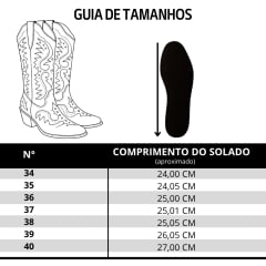 Bota Texana Feminina Vimar Bico Fino Couro Milano Gelo Tachinha Prata Sola Luchese Natural 10287