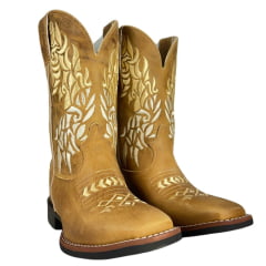 Bota Texana Feminina Durango Caramelo Ref 1730081010G2M