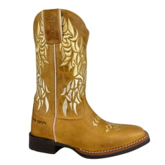 Bota Texana Feminina Durango Caramelo Ref 1730081010G2M