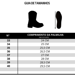 Bota Texana Feminina Durango Marrom Cano Preto Com Verde