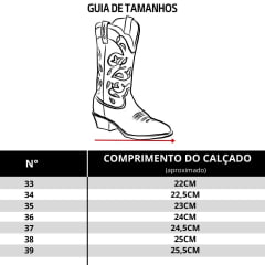 Bota Texana Feminina Goyazes Bico Fino Couro Waco Cano Curto Off White Solado Injetado Ref: 254501-CC