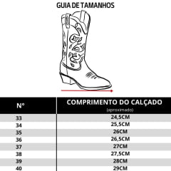 Bota Texana Feminina Jácomo Bico Fino Couro Crazy Amendoa Cano Alto Bordado Cru E Tachinhas Douradas Ref:90221/TCQ