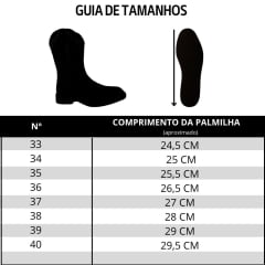 Bota Texana Feminina Jácomo Bico Quadrado Nobuck Avesso Preto Rebites Prata Ref:60391/UF