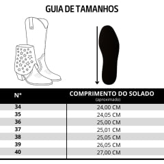 Bota Texana Feminina Vimar Bico Fino Cano Dobrável Caramelo Bambu Sola CPLAC-V001 - Ref:10300