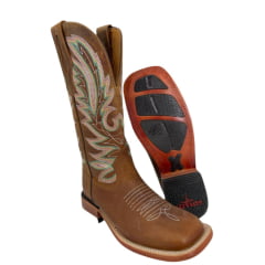 Bota Texana Feminina Goyazes Dallas Terra Ranch Ref.226404CC