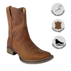Bota Texana Goyazes Feminina Dallas Texas