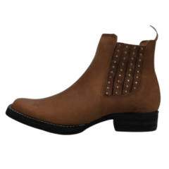 Botina Feminina Goyazes Couro Dallas Furta Cor - Ref. 2132101-CK