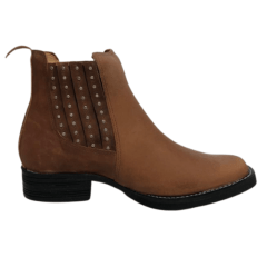 Botina Feminina Goyazes Couro Dallas Furta Cor - Ref. 2132101-CK